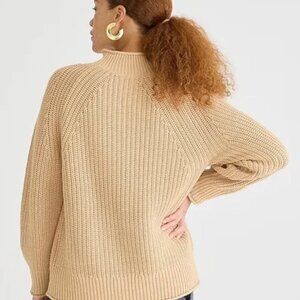 J crew sandy beach Relaxed Rollneck™ sweater NWT size M